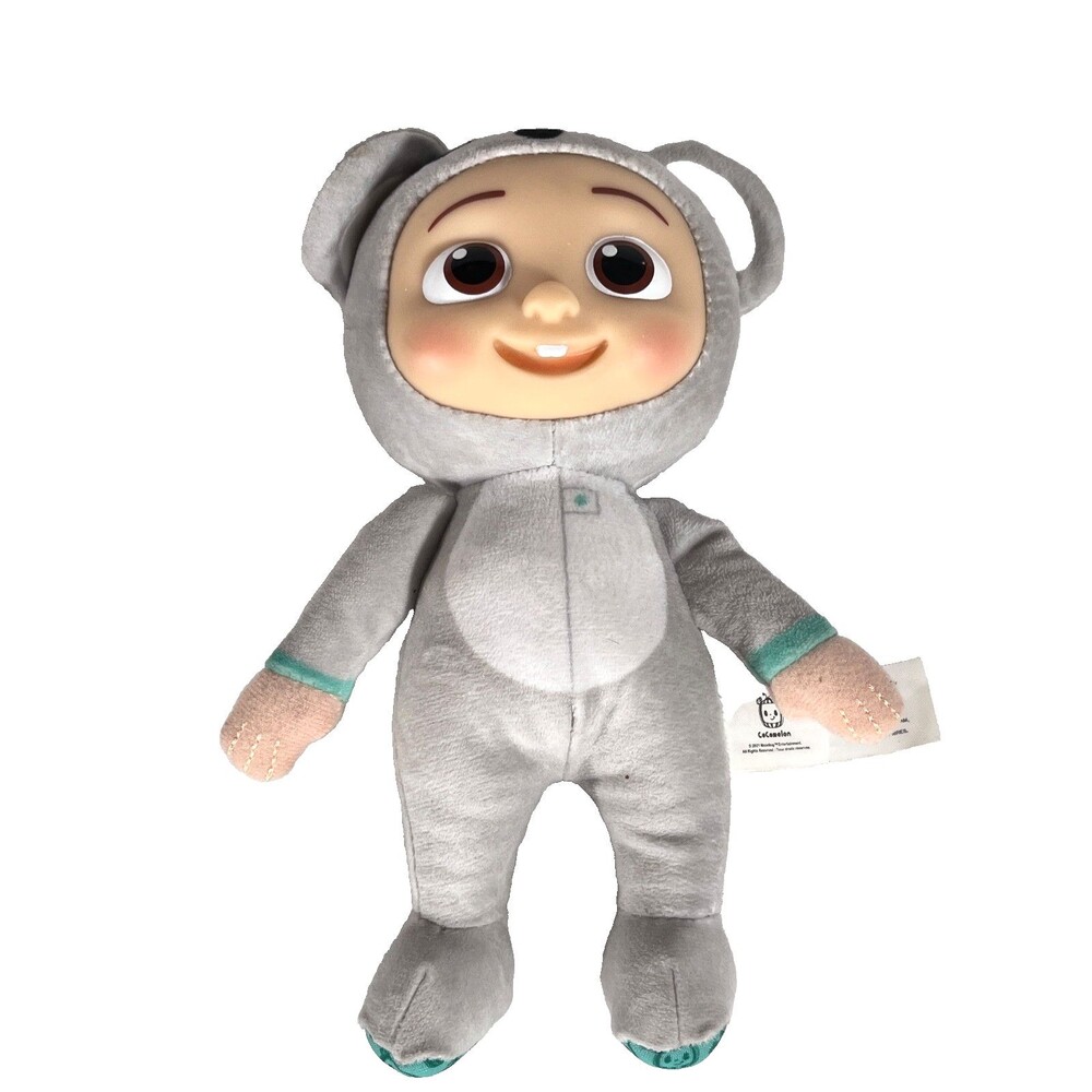Cocomelon JJ Koala Bear 8" Plush Doll PJ Pajama Stuffed Animal Toy